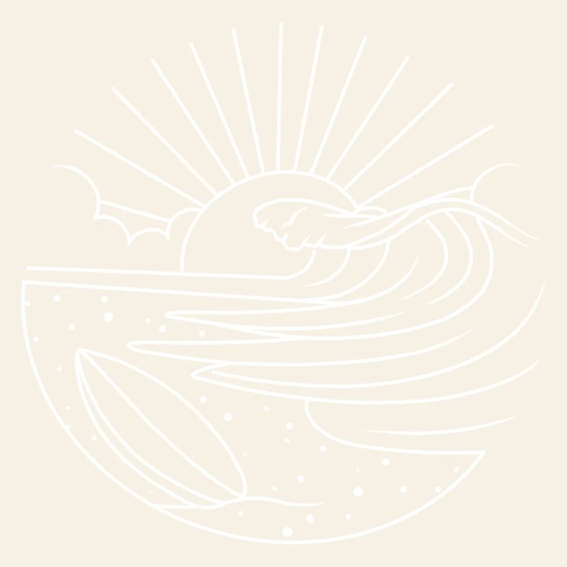 Planche de surf Soleil Vagues