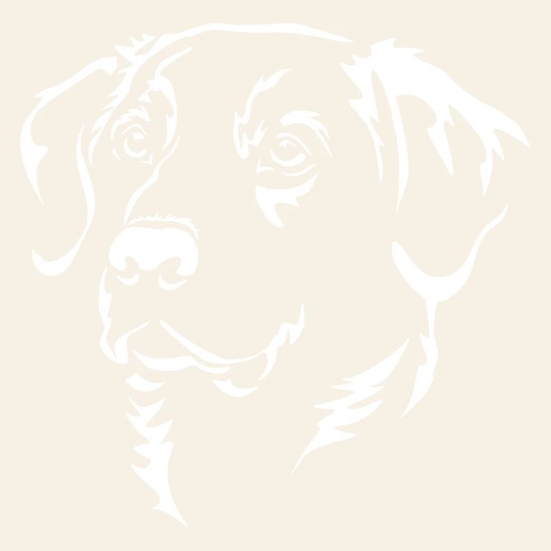 Labrador Kopf "Black Edition"