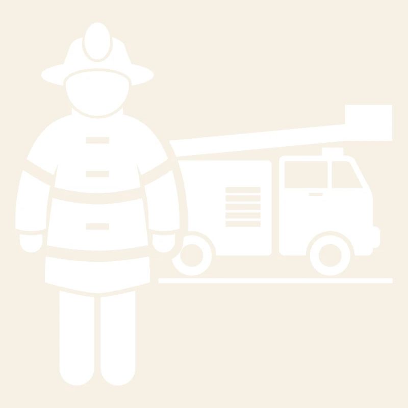 Feuerwehrmann Floriansjünger Brandbekämpfer