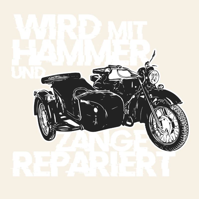 Ural M72 Repaired with hammer and pliers