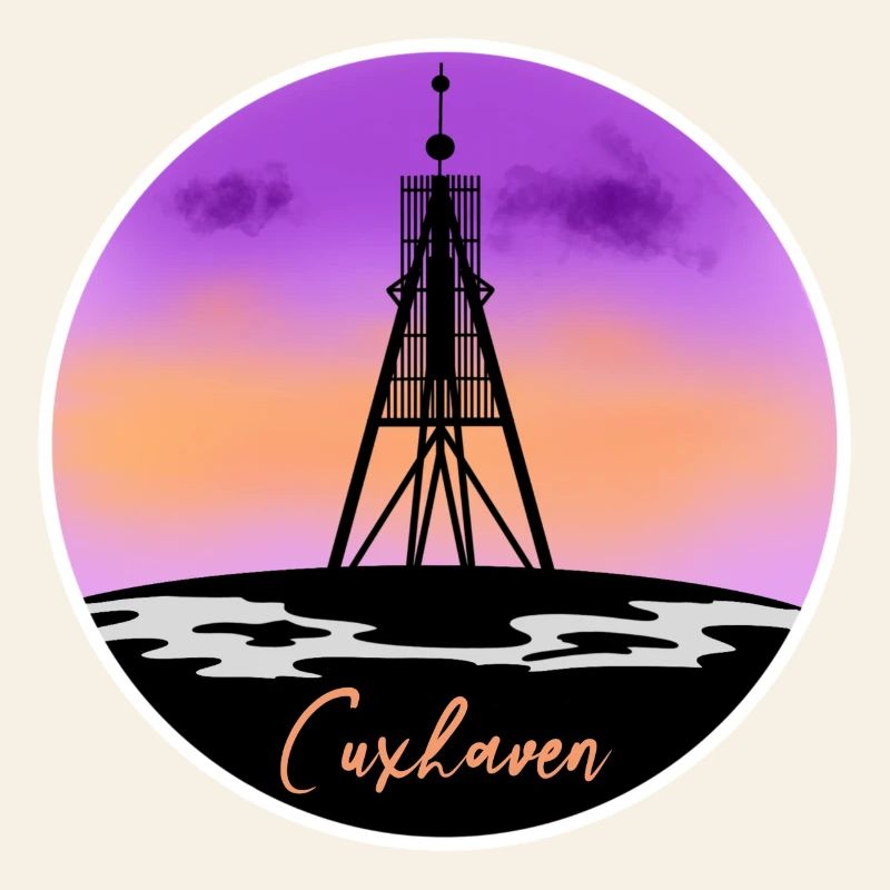 Cuxhaven Fine Skyline