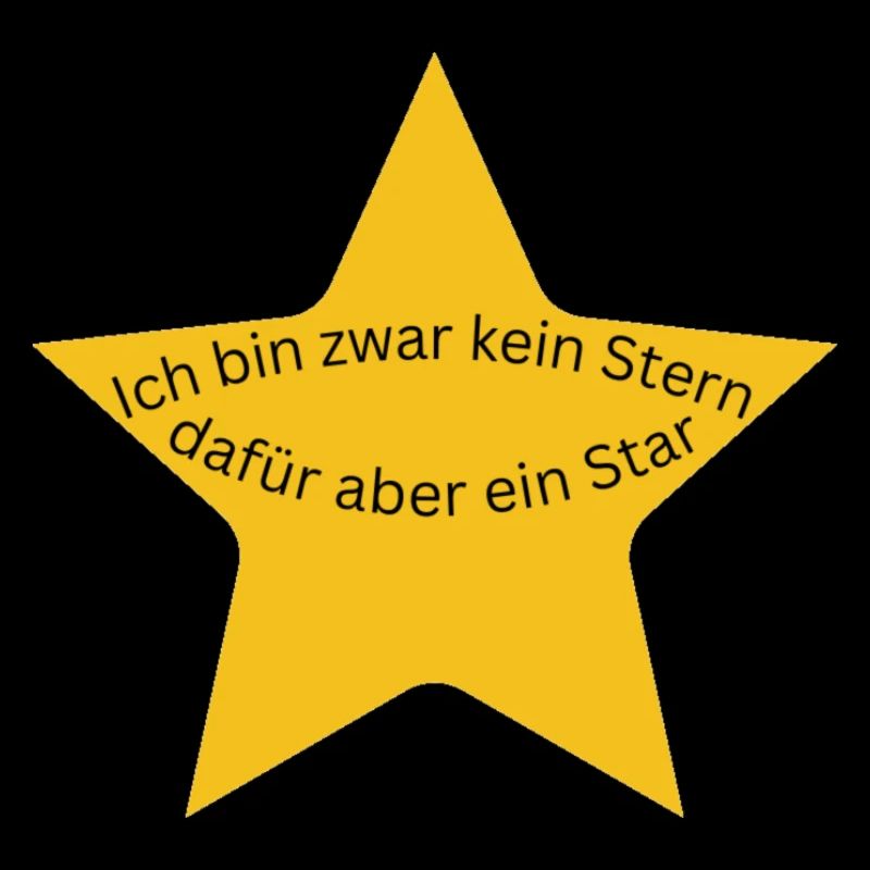 Ich bin zwar kein Stern