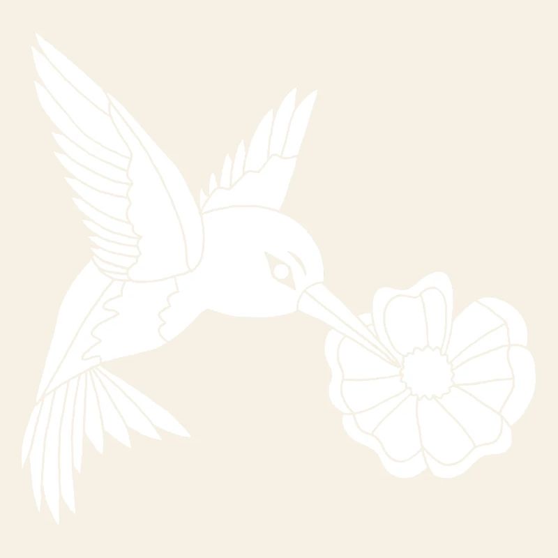 Weißer Futtervogel