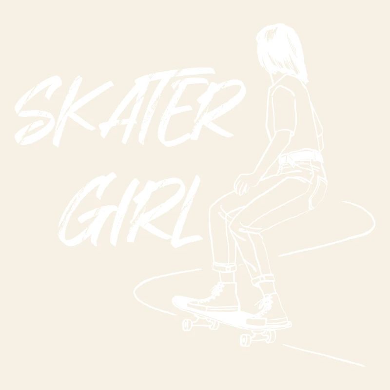 Skater-Mädchen