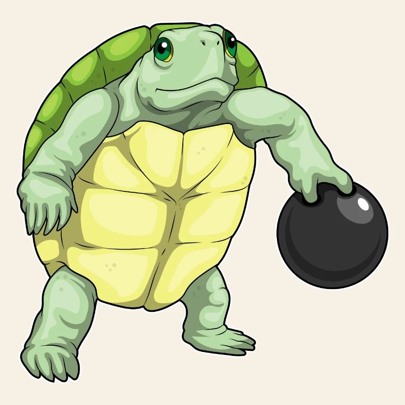 Turtle Bowling Bowling Ball