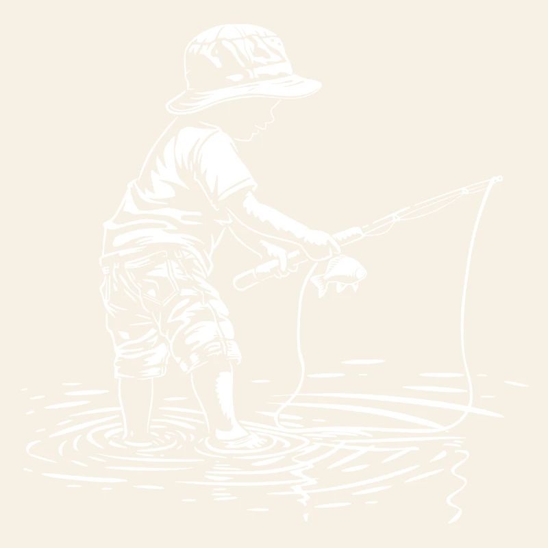Garçon pêcheur