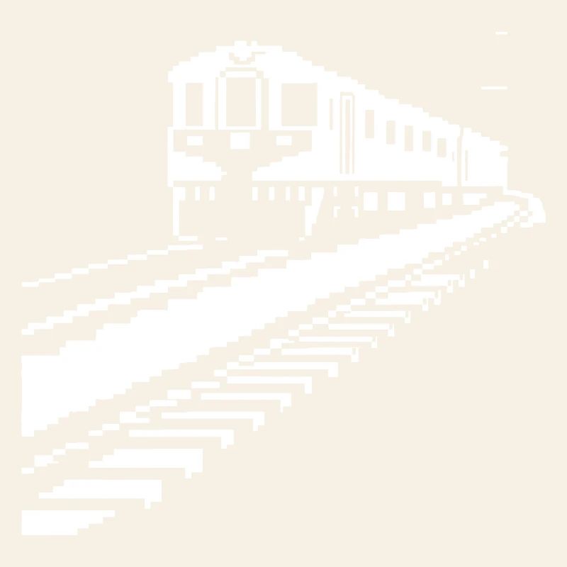 Eisenbahn Pixelkunst