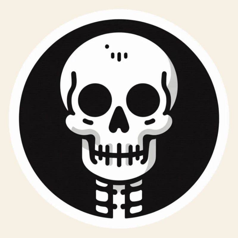 Squelette Halloween