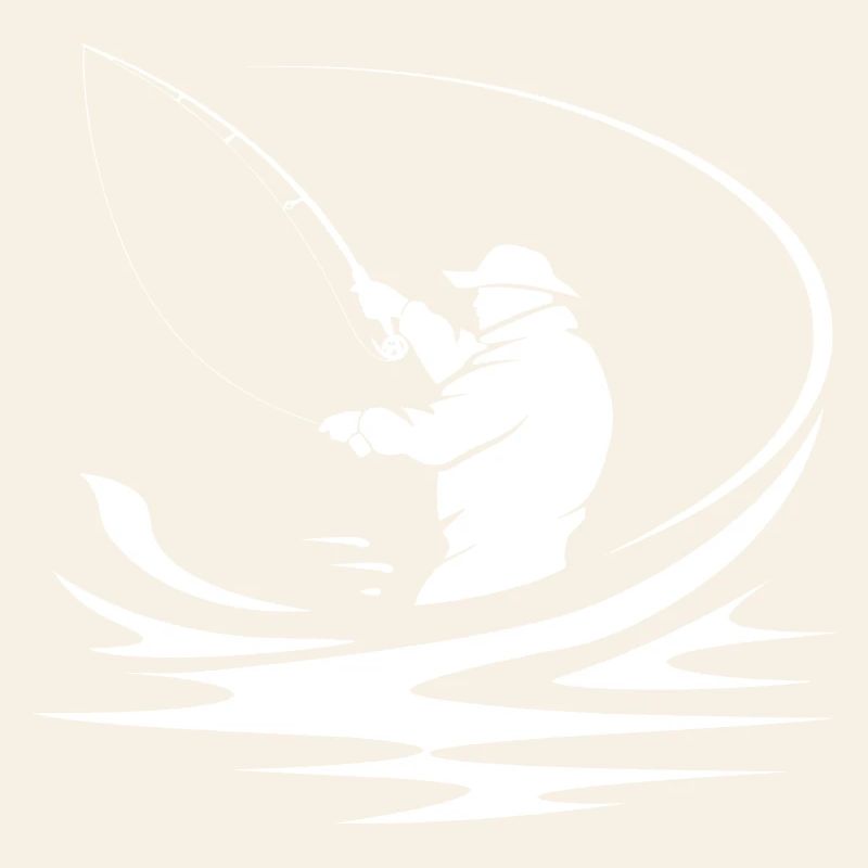 Dessin de pêcheur