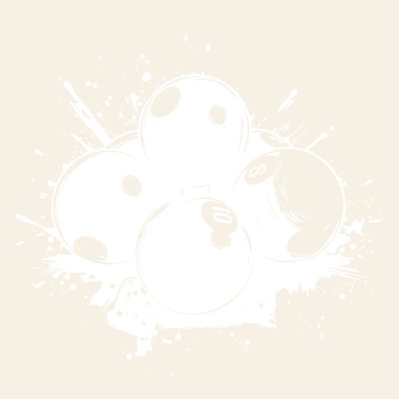 Boules de billard Graffiti