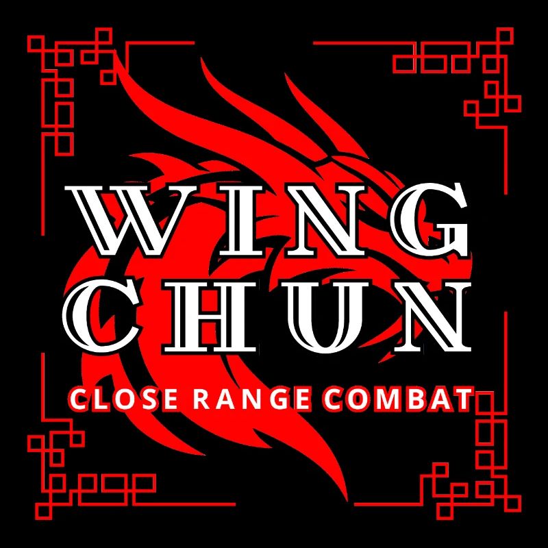 Wing Chun dragon t-shirt combat rapproché