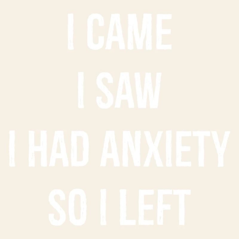 Je suis venu, j’ai vu que j’avais de l’anxiété alors je suis parti