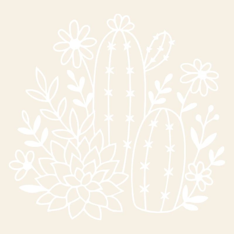 Wüstengarten-Blüten