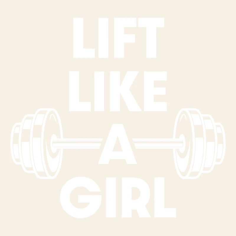 Heben Sie wie ein Mädchen