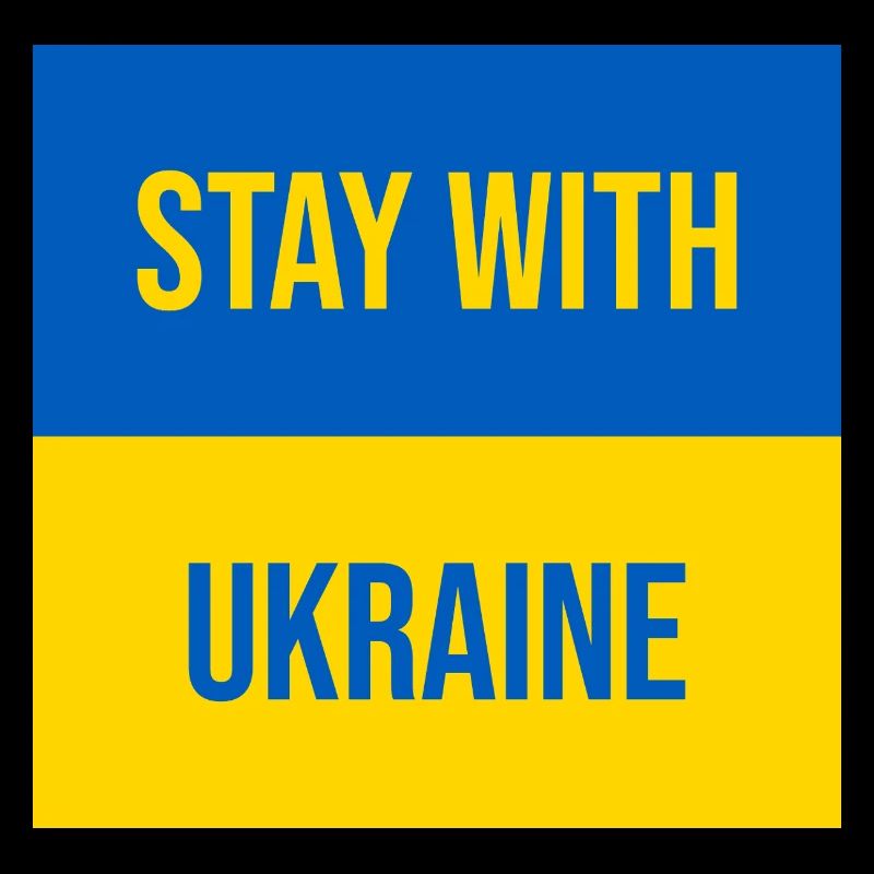 Restez avec la conception de l’insigne Ukraine