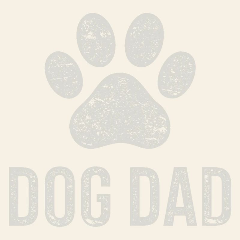Empreinte Patte Chien Papa
