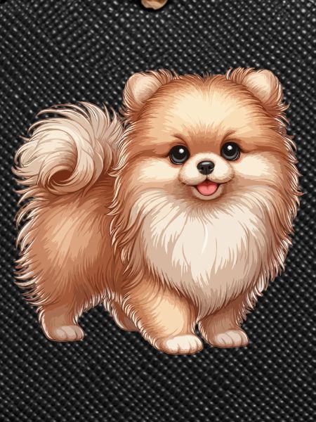 Chiot poméranien
