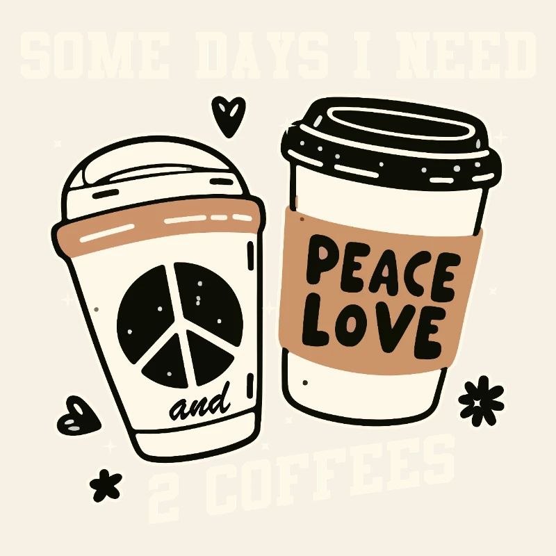 Peace and Coffee: Two Coffees