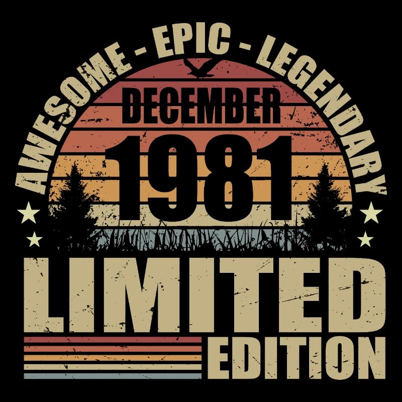 Décembre 1981 - Édition Limitée Décembre 1981