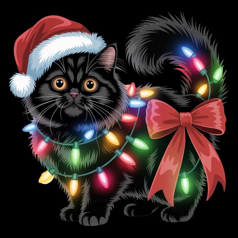 Chat de Noël