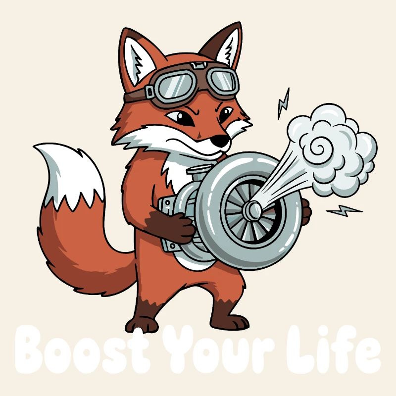 Fuchs mit Jetbike Boost