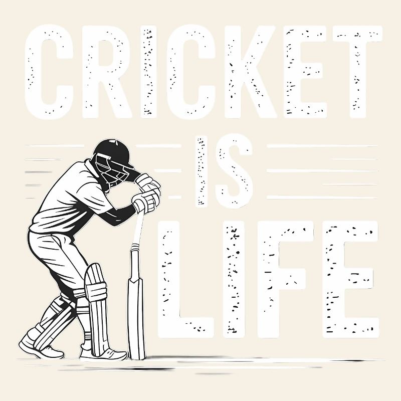 Drôle de cricket : Jeu de cricket vintage
