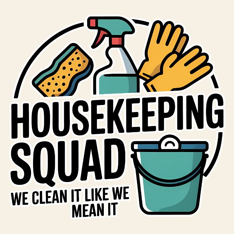 Funny Cleaning Design