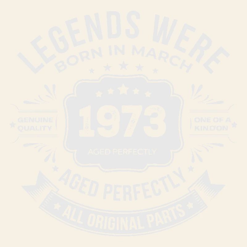 Mars 1973 anniversaire 1973 légendes Mars