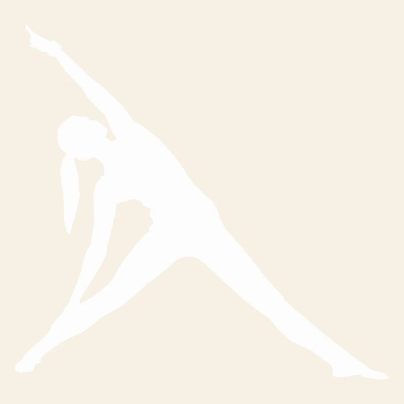 Stretch-Silhouette Tänzerin