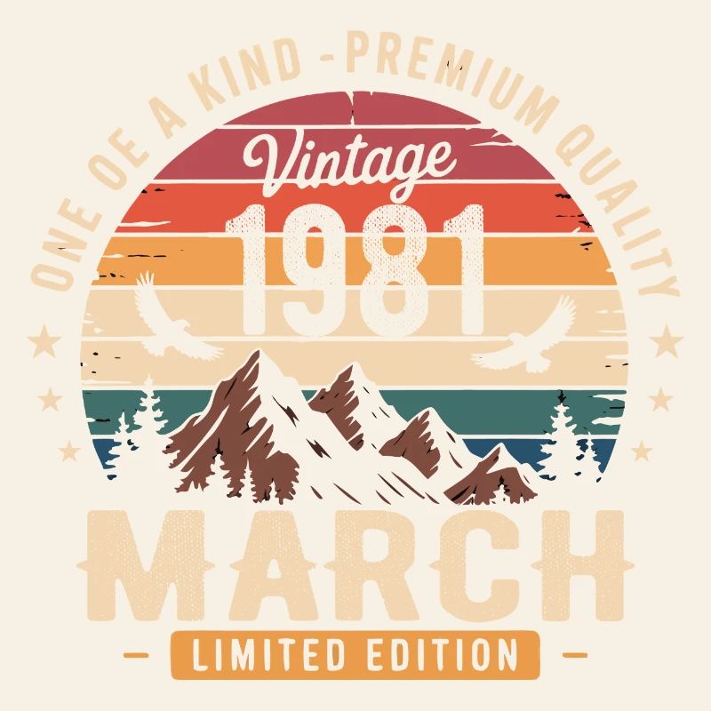 March 1981 45th Anniversary Gift March 1981
