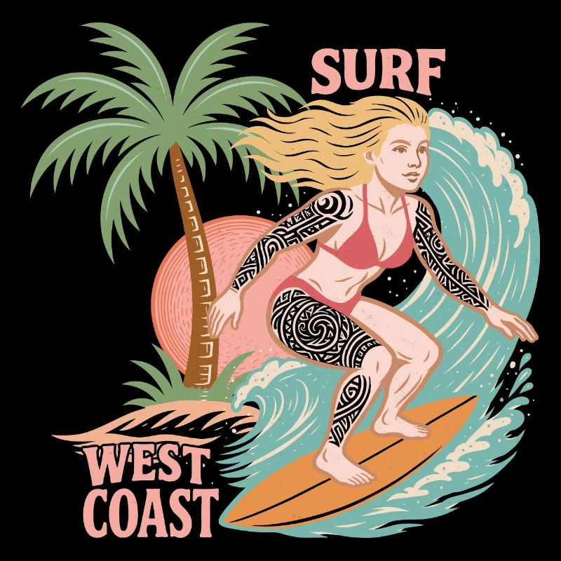 Surfing West Coast