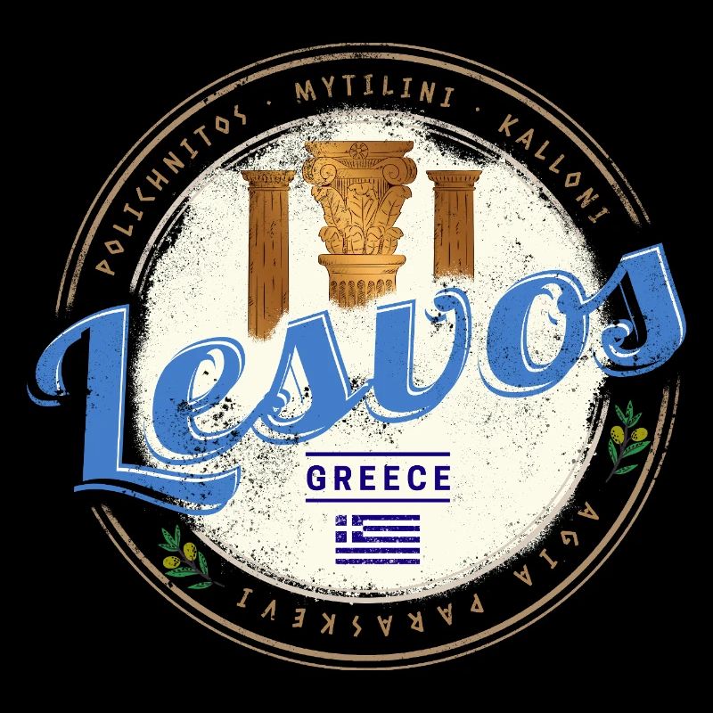 Île de Lesvos en Grèce : souvenir rétro de vacances