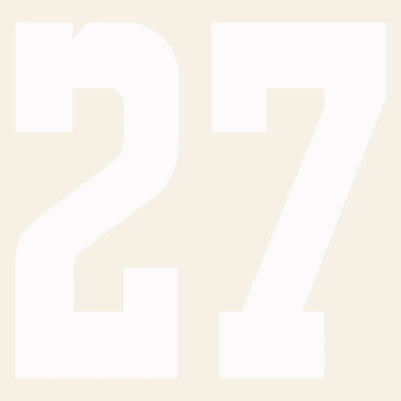 Chiffres 27 Contrast Design