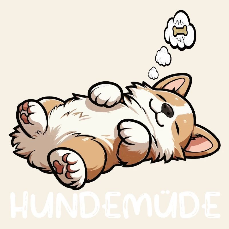 Hundemüde Corgi Corgis Welsh Corgi Corgibesitzer 