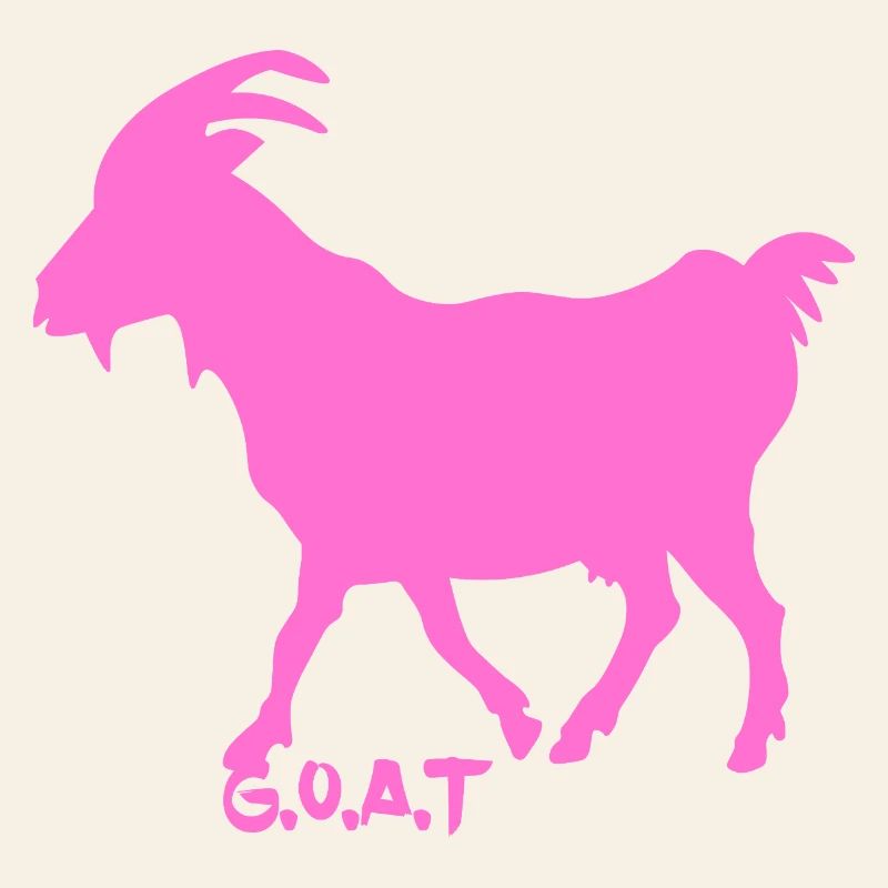 G.O.A.T. rose chèvre.