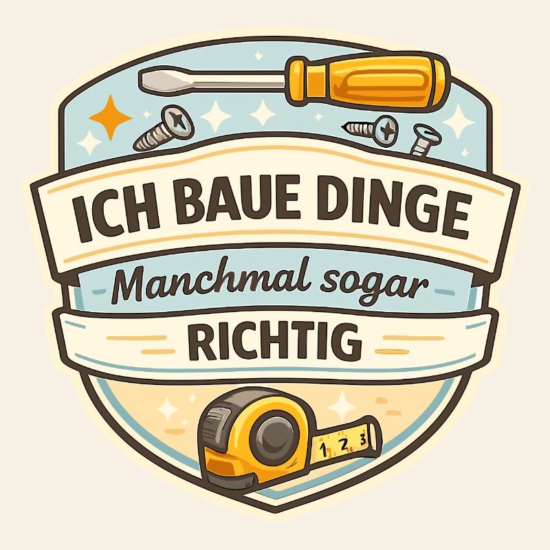 Ich Baue Dinge - Manchmal Richtig