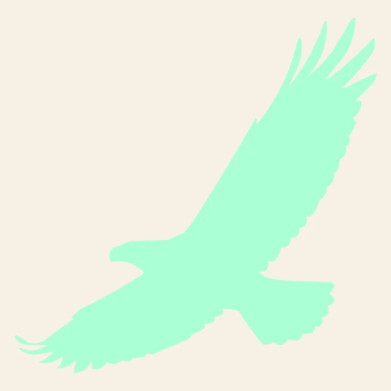 Falcon in flight