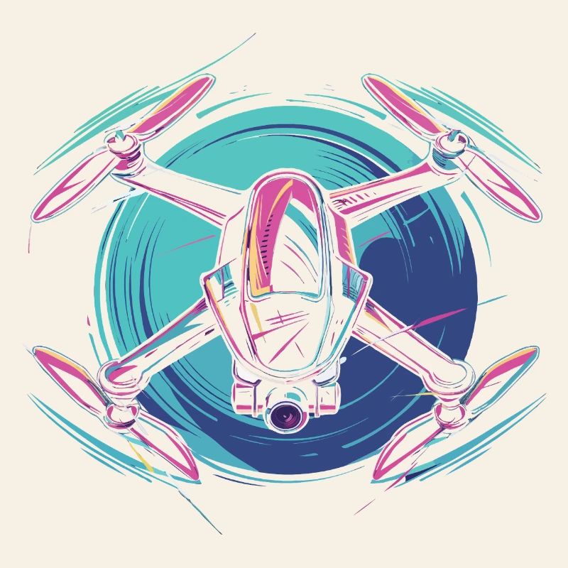Neon Drohne 