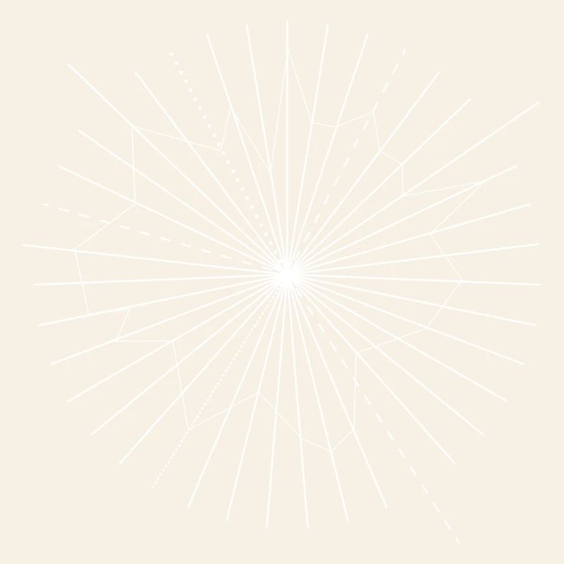 rayons radiaux