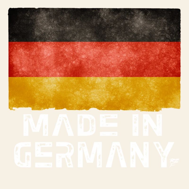 Made in Germany Flag – Distressed Style