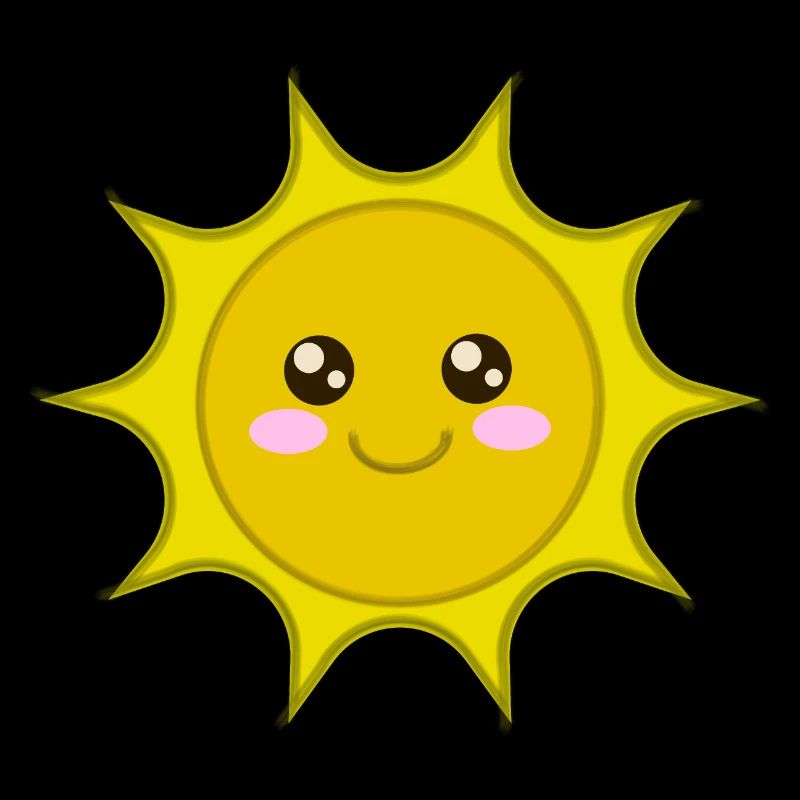 Soleil, mignon mignon soleil, soleil, cool bébé chemise