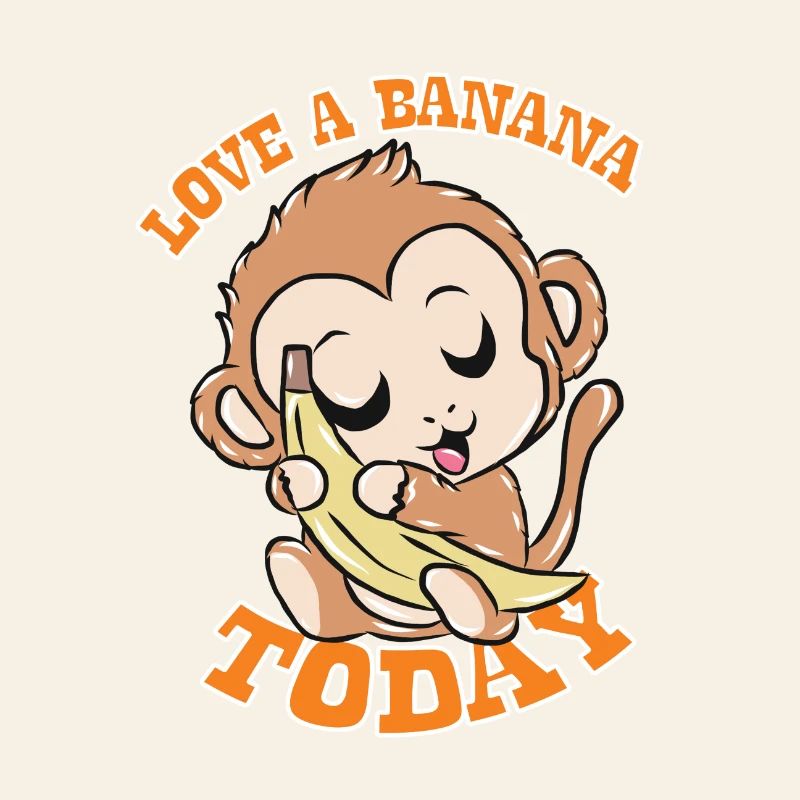 Singe banane