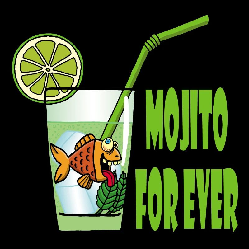 Mojito et poisson rouge