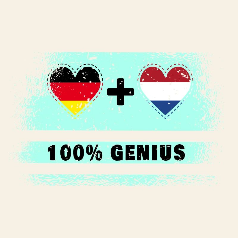 Germany and Netherlands 100% brilliant / Gift