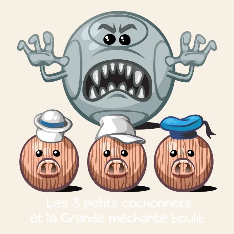 les 3 petits cochonets