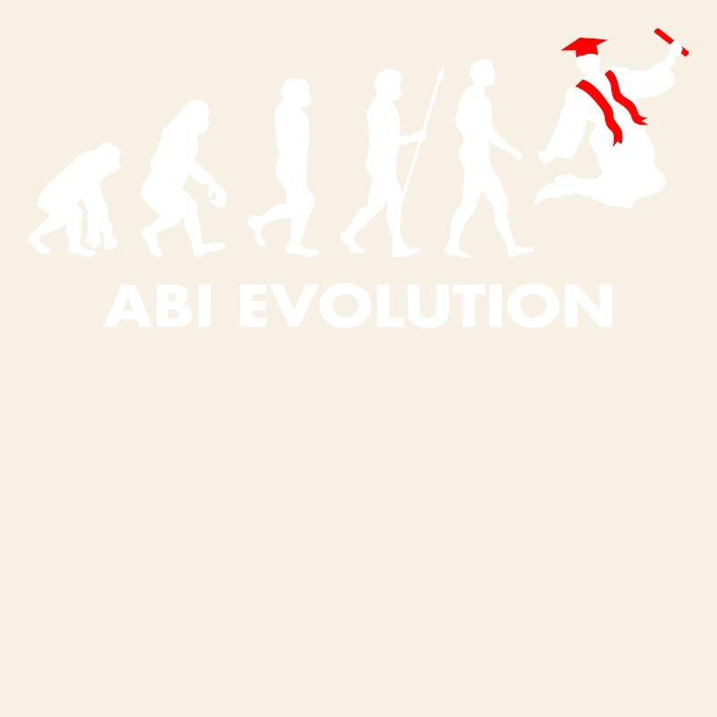 Abitur Abiturient Schulabschluss Evolution Abi