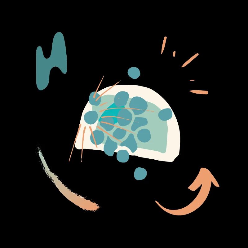 Casual design with color gradient