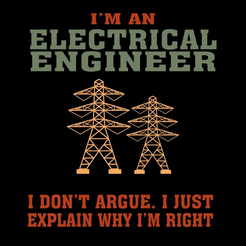 Bestseller Electrical Engineer Tshirt, Funny Quote