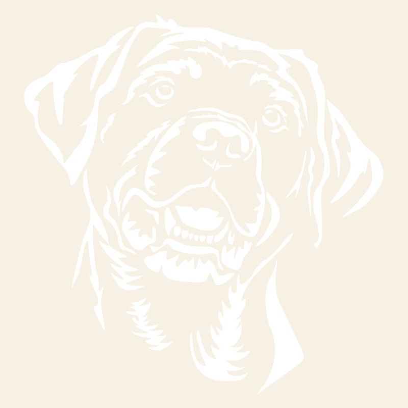 Labrador Kopf "Black Edition"