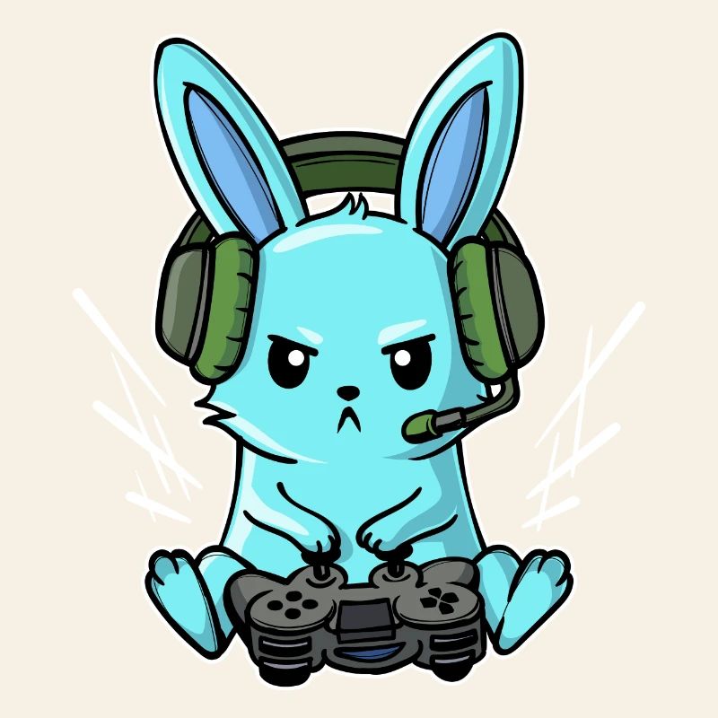 Gamer Headset Controller Joystick Zocker